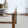 Hanah Home Mesa de centro Via - Wooden